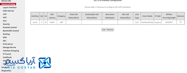 آموزش انتقال تصویر برای مودم Tenda