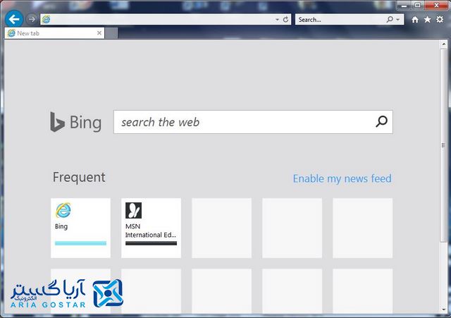 تنظیم مرورگر IE برای انتقال تصویر دوربین مدار بسته