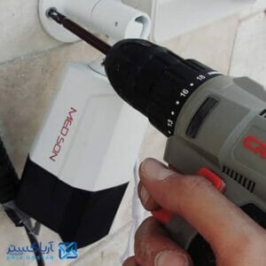 محکم کاری دوربین با دریل