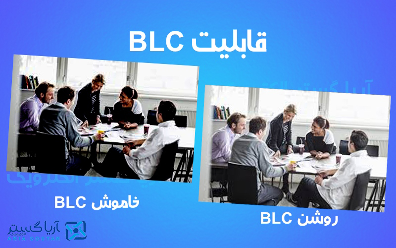 قابلیت blc در دوربین مدار بسته