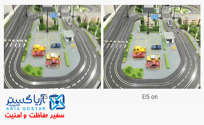 حذف لرزش تصویر با EIS