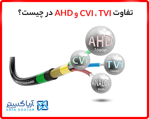تفاوت TVI و CVI و HD
